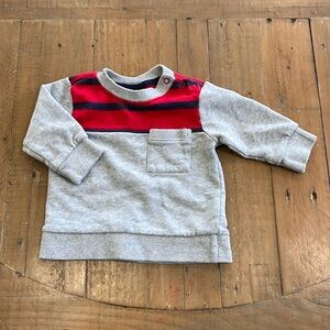 Hanna andersson color block sweatshirt